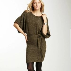 vince camuto Kimono Sleeve Belted sweater dress